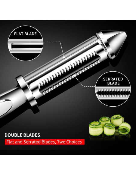 Peladores de Verduras MAD SHARK Acero Inoxidable 2 Piezas