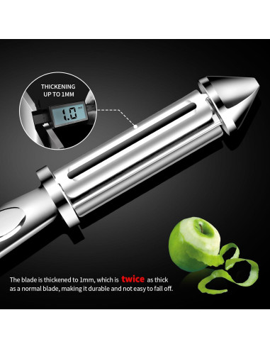 Peladores de Verduras MAD SHARK Acero Inoxidable 2 Piezas