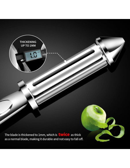 Peladores de Verduras MAD SHARK Acero Inoxidable 2 Piezas