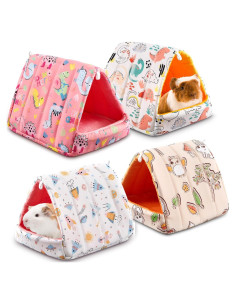 Set 4 Escondites para Cobayas Cinnvoice 20 cm Caricatura