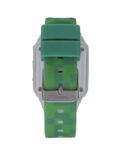 Reloj digital de cuarzo Accutime Kids Minecraft Verde 2