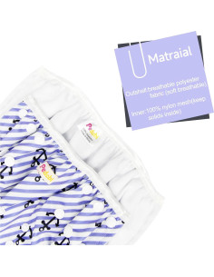 Paquete de 3 Pañales de Natación Reutilizables Pedobi - Ajustables 9-18 kg 2