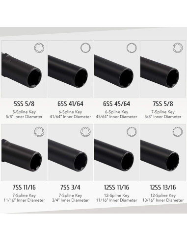 Kit de Llaves de Tuerca de Bloqueo 16 Piezas Orion Motor Tech