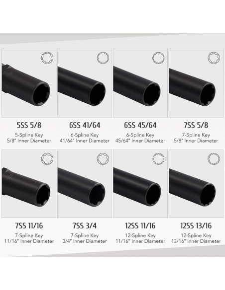 Kit de Llaves de Tuerca de Bloqueo 16 Piezas Orion Motor Tech