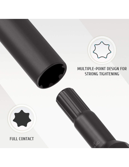 Kit de Llaves de Tuerca de Bloqueo 16 Piezas Orion Motor Tech