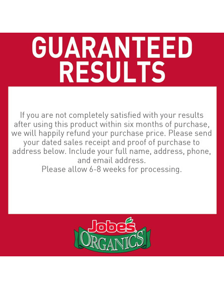 Picos de Fertilizante Jobe's para Tomates - 18 Picos 6-18-6 NPK