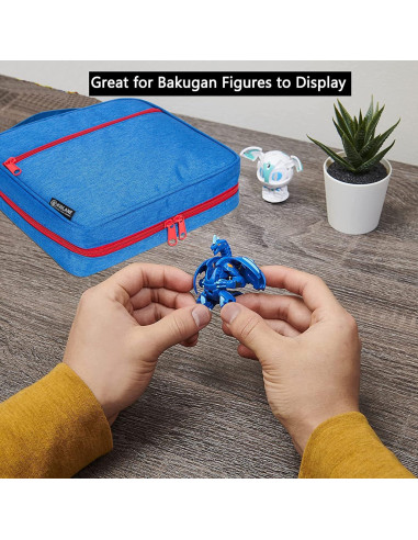 Caja de Almacenamiento KISLANE para 48 Figuras Bakugan