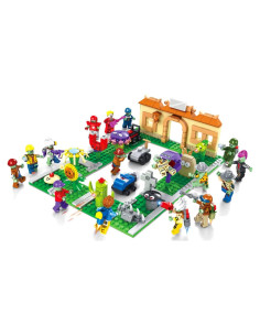 Juguete de Construcción Plantas y Zombies 687PCS Set PVZ