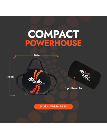 Sistema de Entrenamiento Abdominal AB Dolly + Bandas de Resistencia