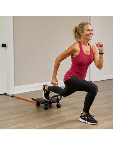 Sistema de Entrenamiento Abdominal AB Dolly + Bandas de Resistencia