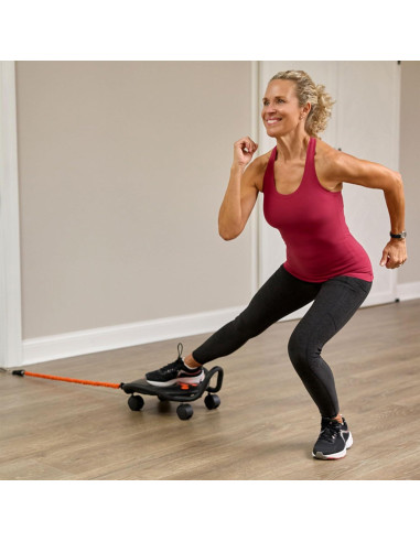 Sistema de Entrenamiento Abdominal AB Dolly + Bandas de Resistencia