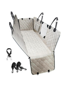 Funda de Asiento para Perros PETICON Beige 100% Impermeable