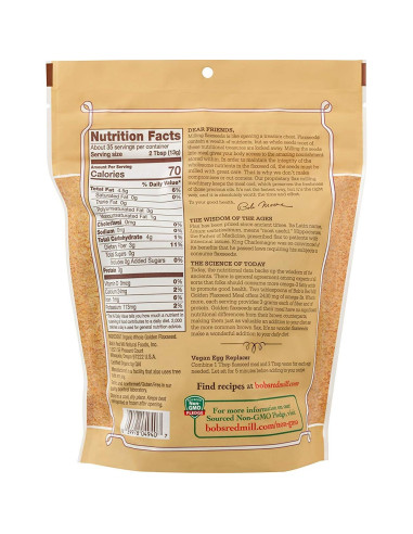 Harina de Semilla de Lino Dorado Orgánica Bob's Red Mill 1360 g