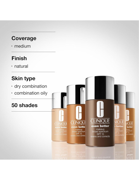 Base de Maquillaje Clinique Even Better SPF 15 - AA Shell CN 0.5