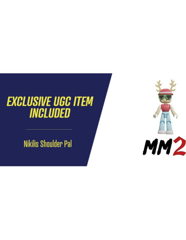 MM2 Paquete de Poderes Jazwares - 6 Figuras 6.99 cm + Accesorios