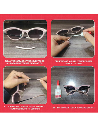 Super Pegamento Plástico GH1200 20g con Brocha y Boquilla