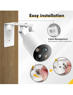 Soporte de Pared Antirrobo para Cámara Tapo MagCam C425 Blanco 2