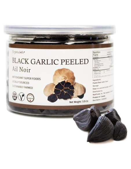 Ajo Negro Pelado Fermentado Orgnisulmte 200 g - Superalimento Gourmet Ajo Negro Pelado Fermentado Orgnisulmte 200 g - Superalimento Gourmet