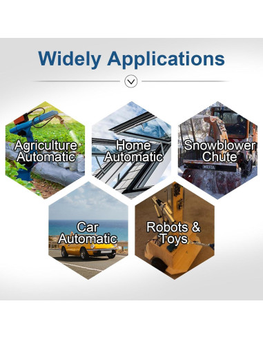 Actuador Lineal Eléctrico DC HOUSE 10mm 12V 4.5kgf