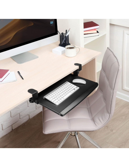 Bandeja de Teclado Ajustable EHO 20" Ergonómica para Escritorio Bandeja de Teclado Ajustable EHO 20" Ergonómica para Escritorio