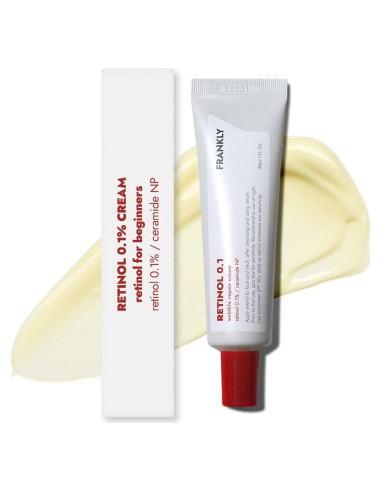 Crema de Retinol 0.1% Frankly 30 ml - Antienvejecimiento y Acné