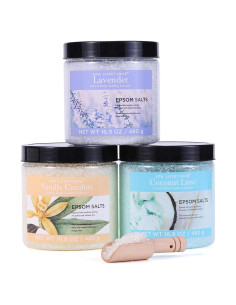 Set de Sales de Baño Epsom Spa Luxetique 1.5 kg Aromas