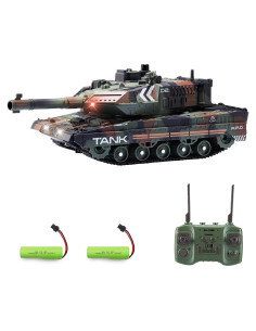 Tanque RC Hitish Verde Militar 13 Canales Control Remoto