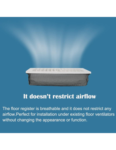 Trampas de Ventilación de Piso Feliey 4x10" - Paquete de 5