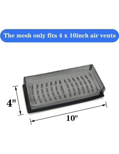Trampas de Ventilación de Piso Feliey 4x10" - Paquete de 5