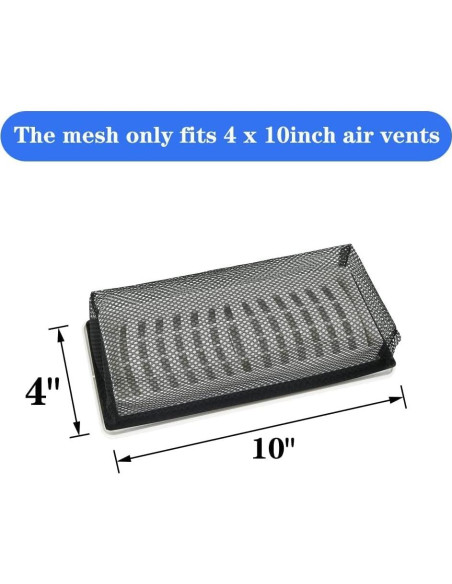 Trampas de Ventilación de Piso Feliey 4x10" - Paquete de 5