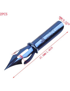 Set de 2 Plumines de Caligrafía Mewutal Cabeza de Calabaza 2