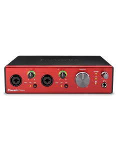 Focusrite Clarett+ 2Pre Interfaz de Audio USB-C 2 Preamplificadores