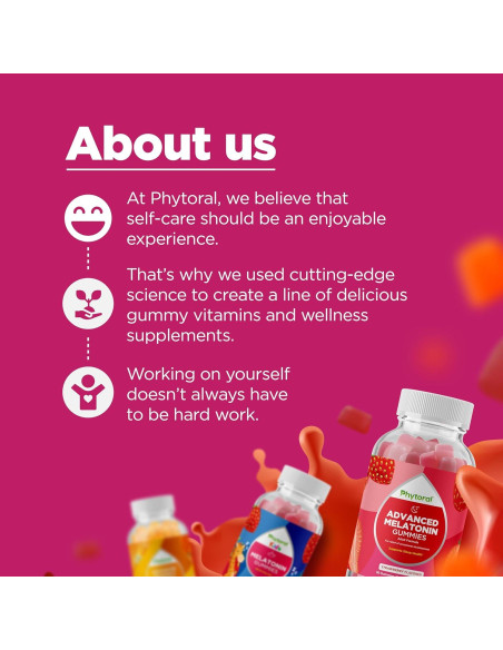 Gomitas de colágeno Phytoral 60 unidades para piel y cabello