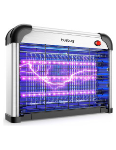 Zapper Eléctrico de Insectos Buzbug MA-009, 3 Lámparas LED 3800V