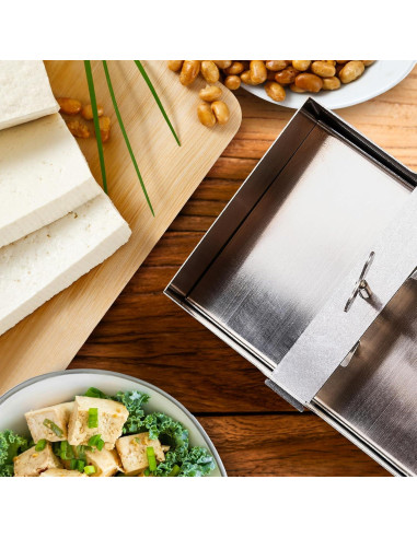 Prensa de Tofu Bendu Acero Inoxidable 16x12x9 cm