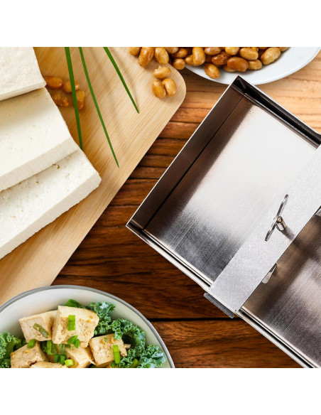 Prensa de Tofu Bendu Acero Inoxidable 16x12x9 cm