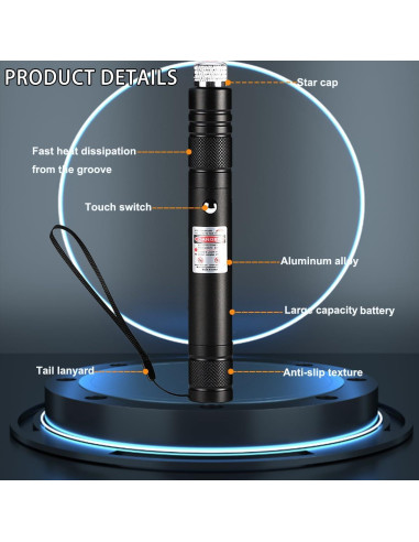 Puntero Láser Rojo Interactivo para Mascotas Yiwu 9127