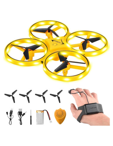 Dron Controlado por Gestos Genérico Mejorado 2025 para Niños