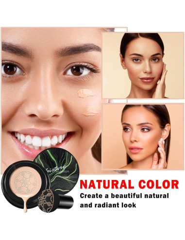 Crema CC Air Cushion XINGXYUEL 2PCS Natural 1.13g Hidratante