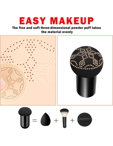 Crema CC Air Cushion XINGXYUEL 2PCS Natural 1.13g Hidratante