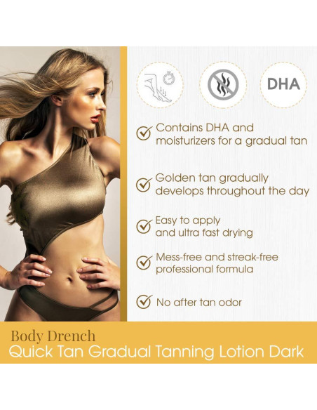 Body Drench Loción Autobronceadora 236.6 ml - Bronceado Oscuro