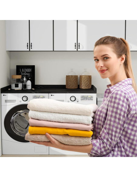 Encimera para Lavadora y Secadora Vomavex 70x137cm Mármol Negro