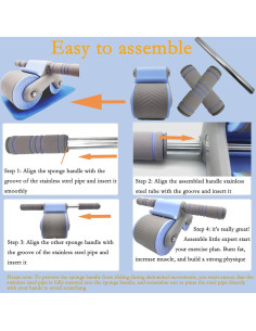 Rulador Abdominal Automático Xingjieyun con Soporte para Teléfono 2