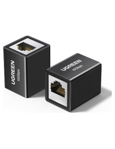 Extensor Ethernet UGREEN 10Gbps 100m Cat8 Cat7 Cat6 Negro