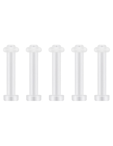 Anillo de pezón plano Bioplast 8G flexible - 5 piezas