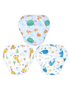 Paquete de 3 Pañales de Natación Reutilizables Leekalos - Grande
