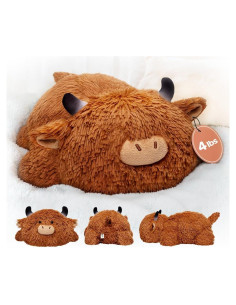 Vaca de Peluche con Peso Mewaii 58 cm - Alivio Estrés 1.81 kg