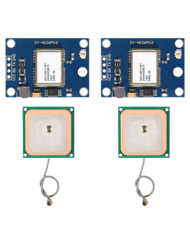 Módulo GPS GY-NEO6MV2 NEO-6M con Antena Cerámica 44.83g