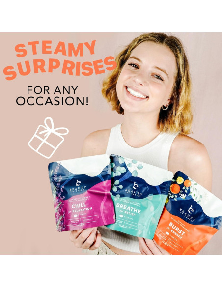 Bombas de Vapor para Ducha Beauty by Earth - Aromaterapia Cítricos