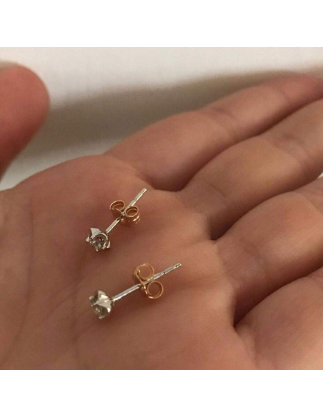 Respaldos de Pendientes 14K Orgrimmar - 3 Pares Dorados